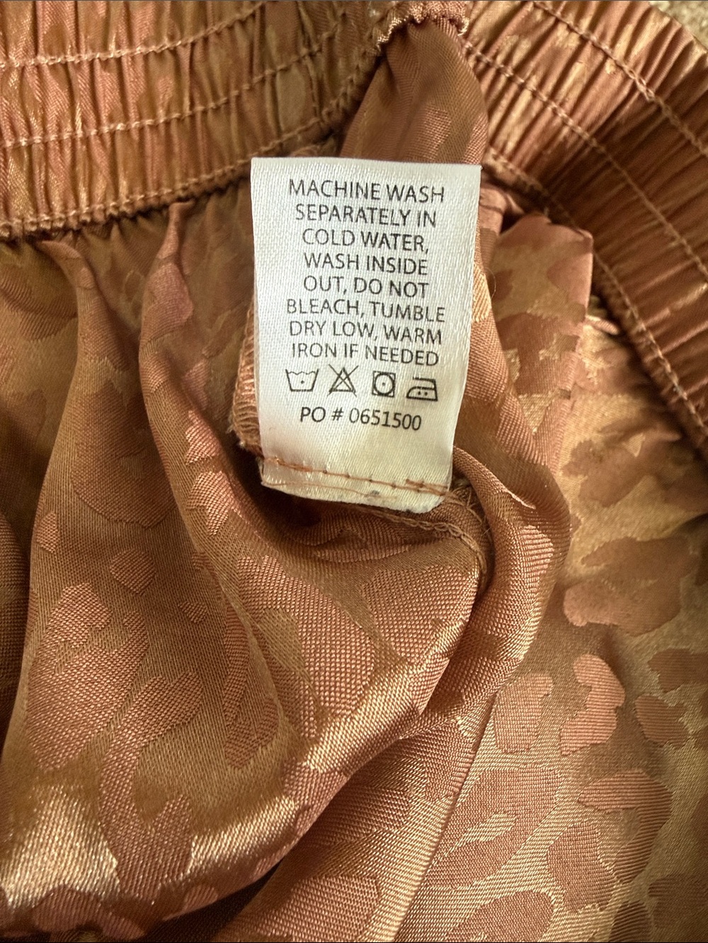 Show Me Your Mumu Leopard Pajama Pants XL Brown Lounge Sleepwear - Picture 4 of 7